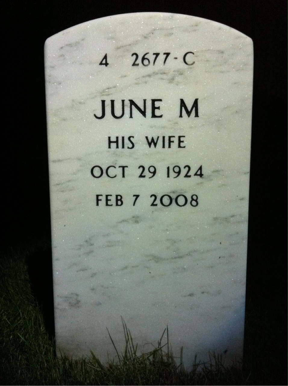 Back of headstone — Edward Boardman