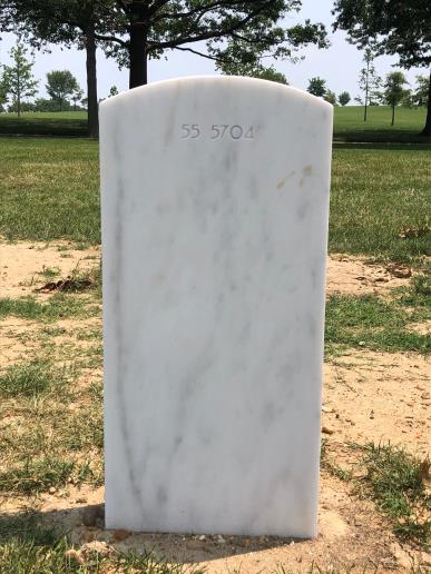 Back of headstone — Richard Henry Lee