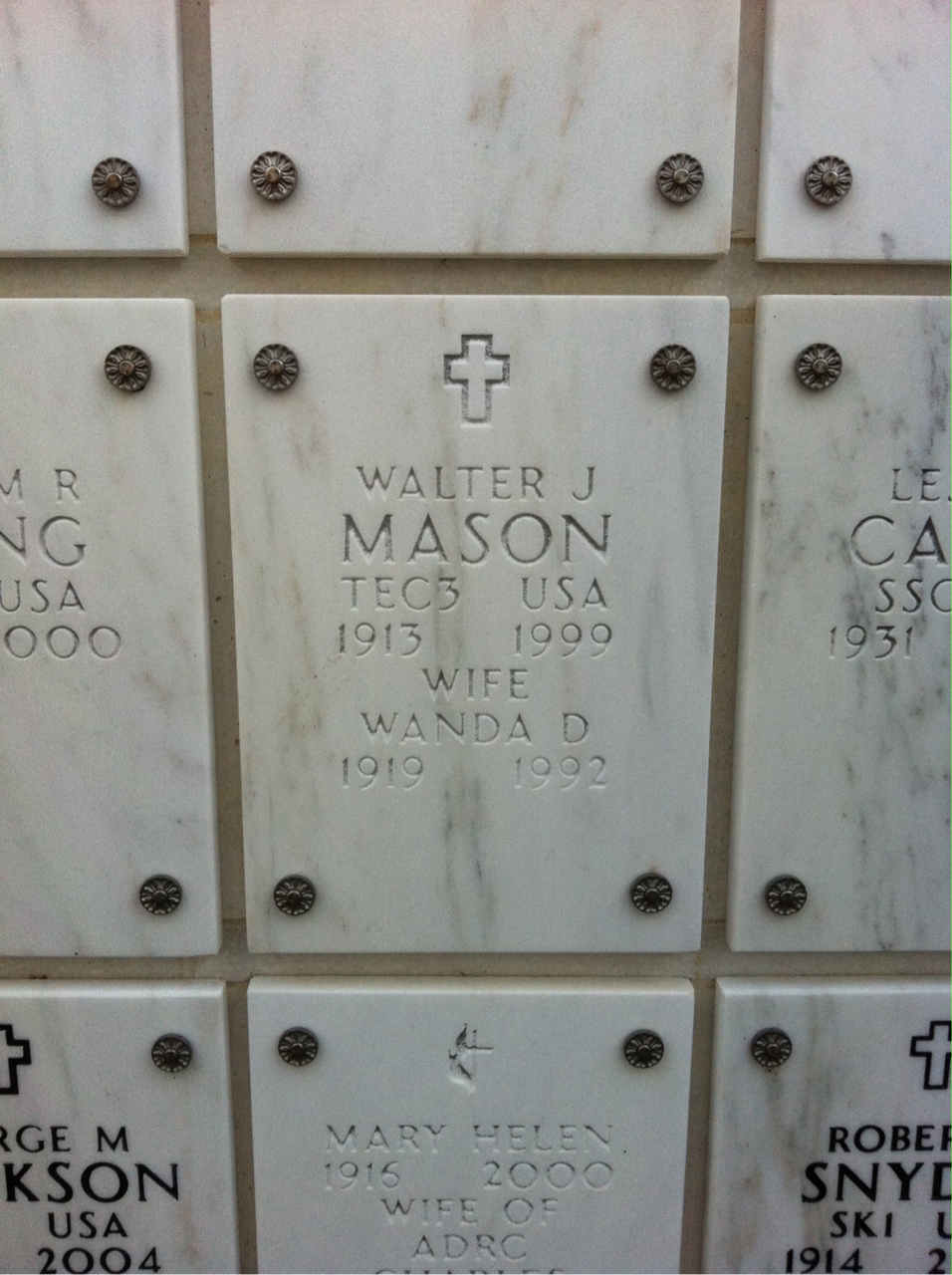 Walter E Mason