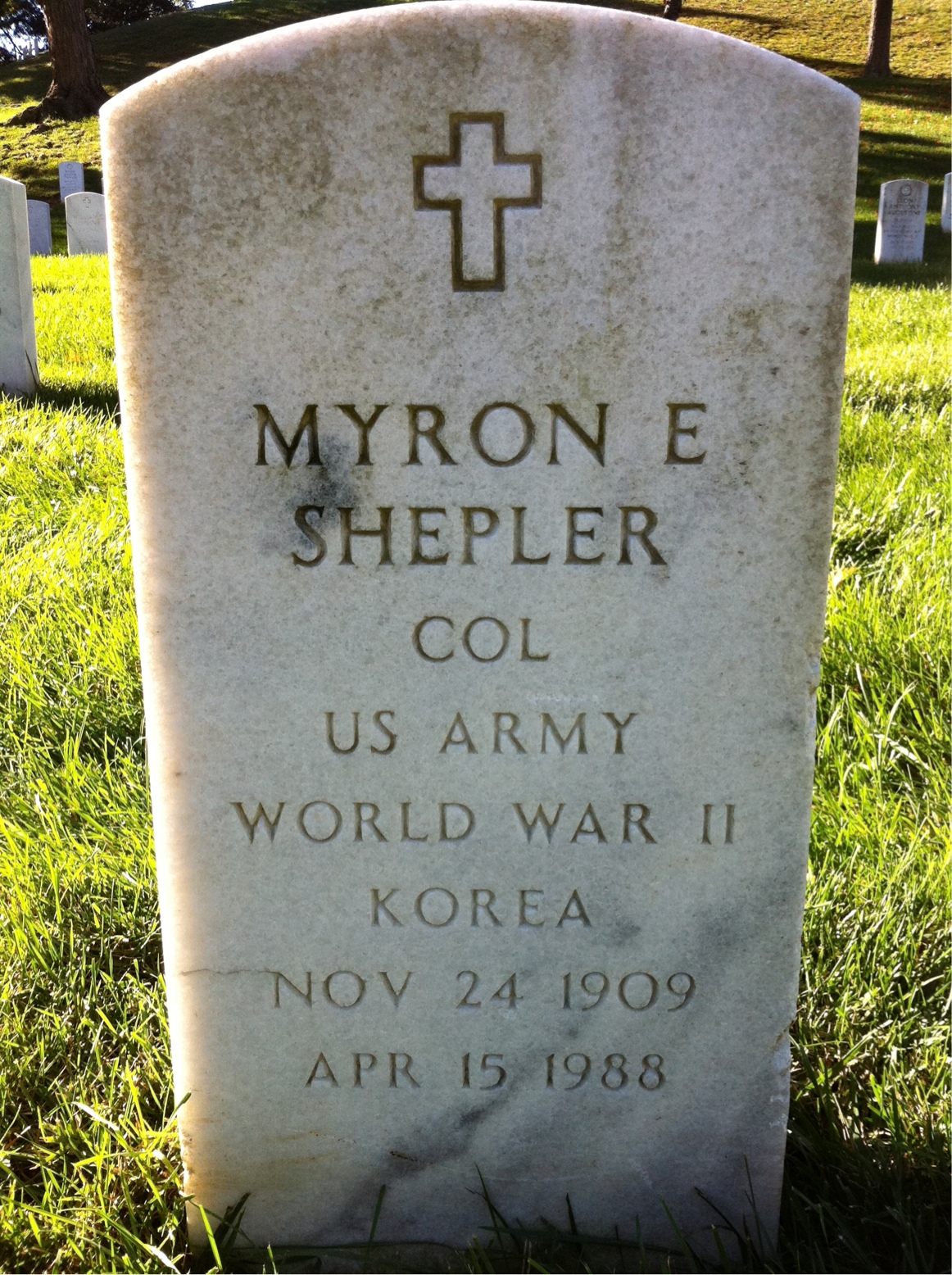 Myron E Shepler