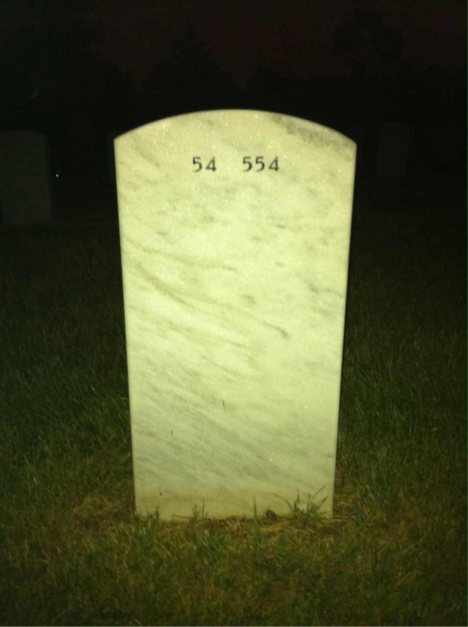 Back of headstone — Michael Pruvenok