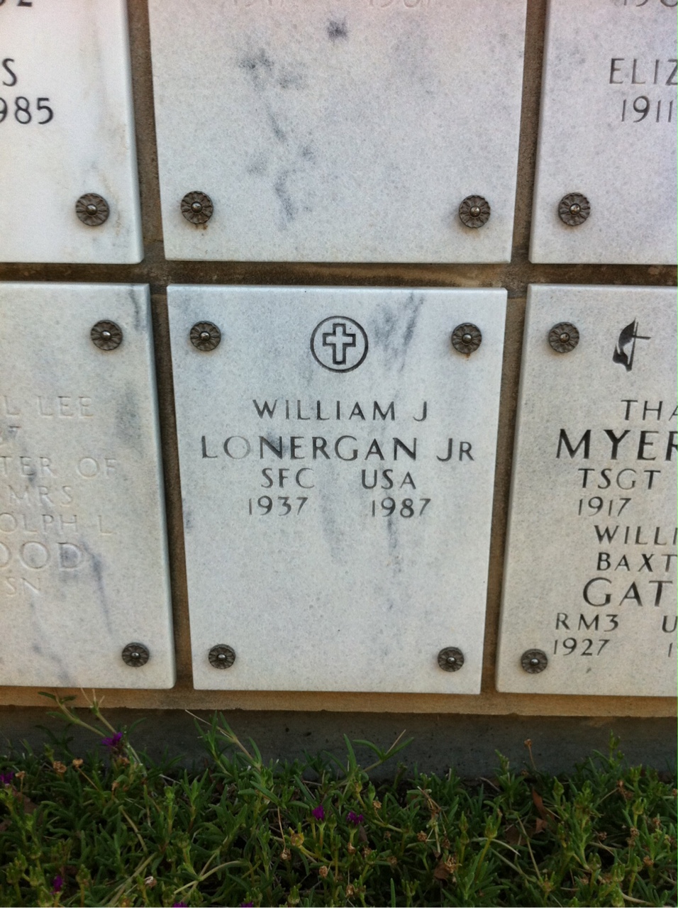 William J Lonergan