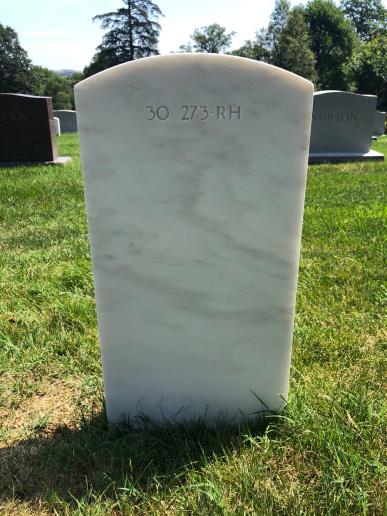 Back of headstone — Dennis Murphy