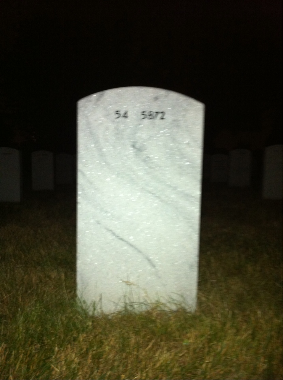 Back of headstone — Robert Juerjens
