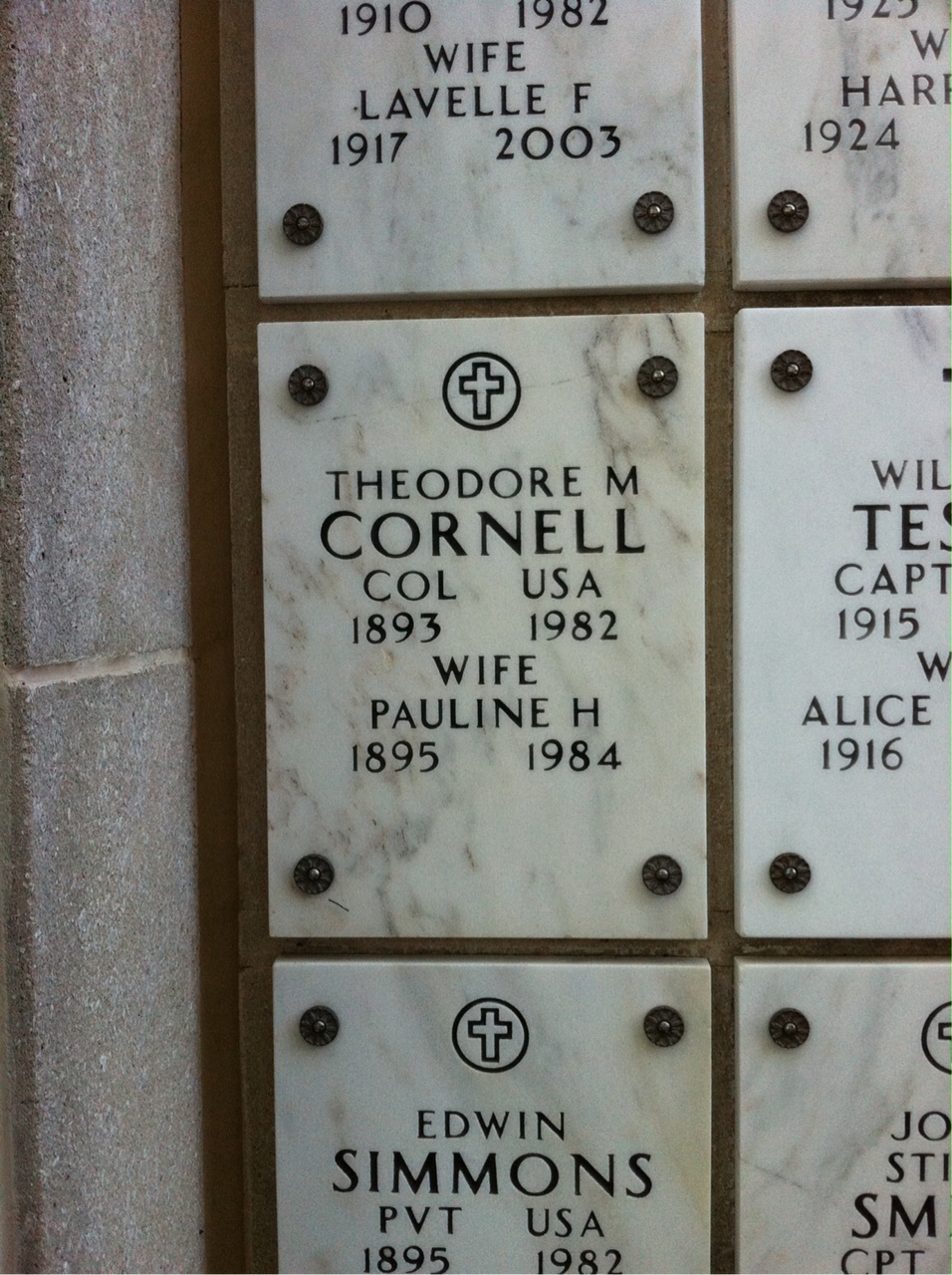 Theodore M Cornell