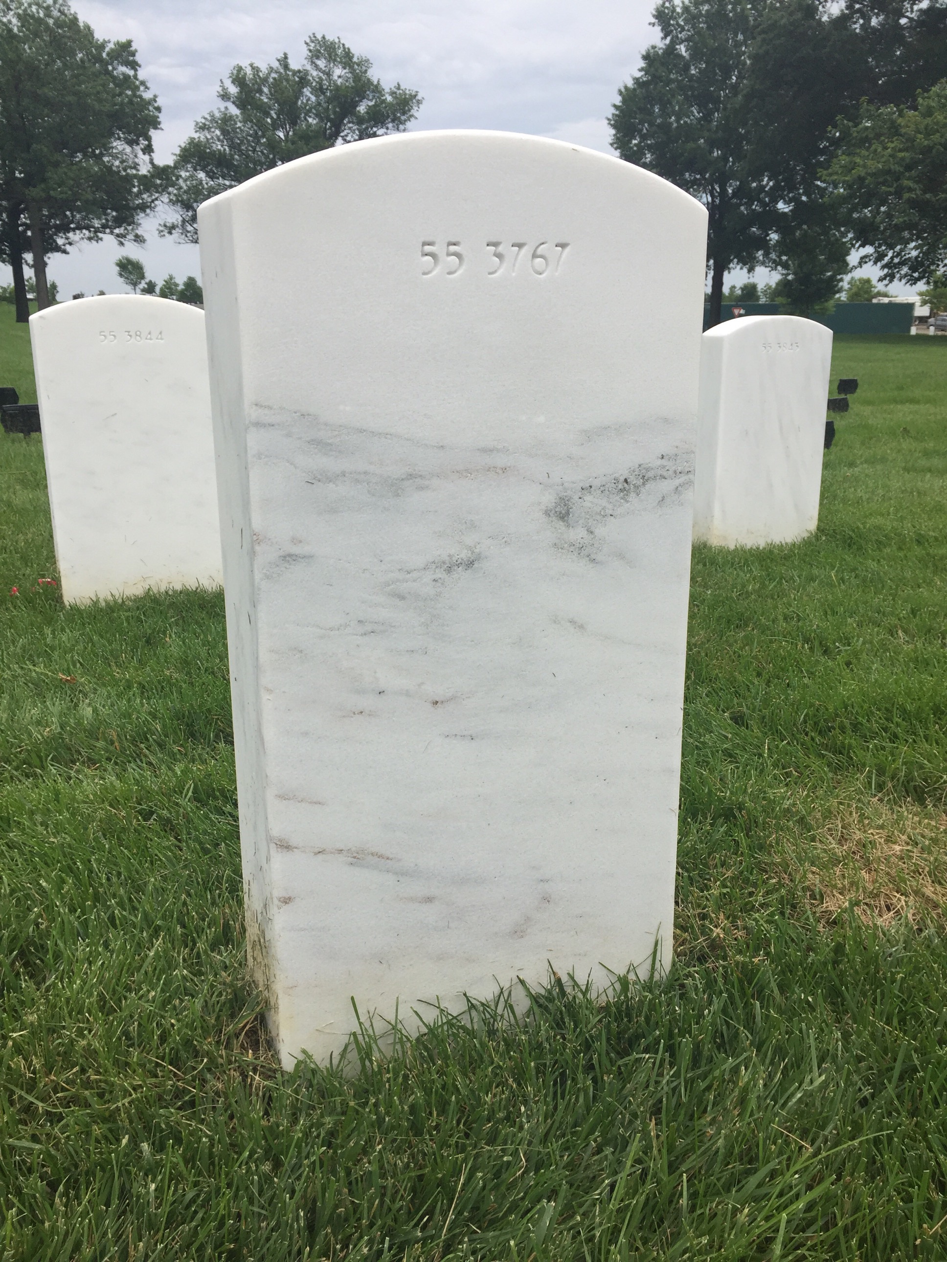 Back of headstone — Sally Macdonald