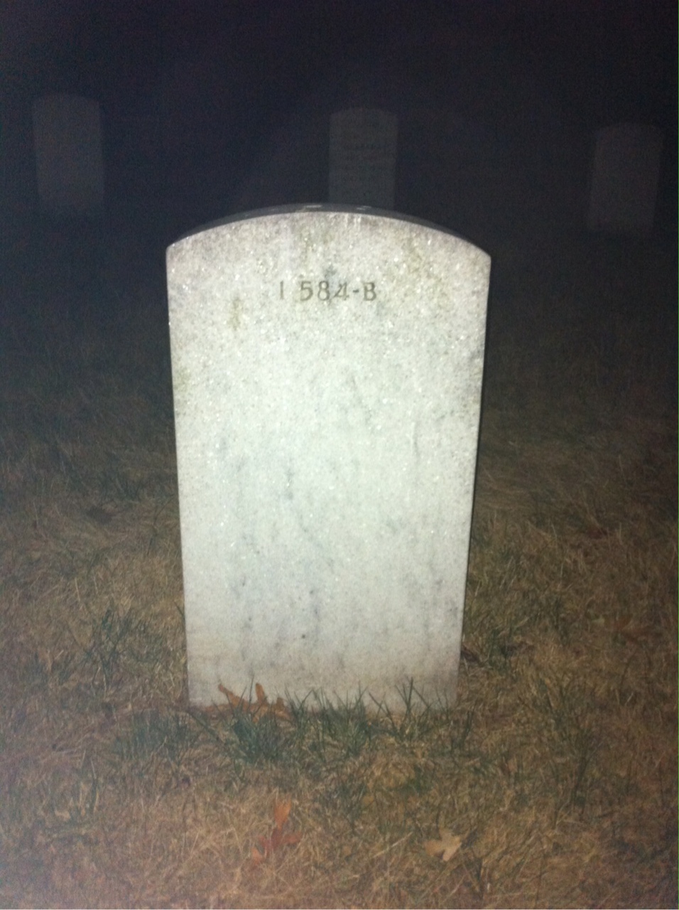 Back of headstone — Alice Morrill