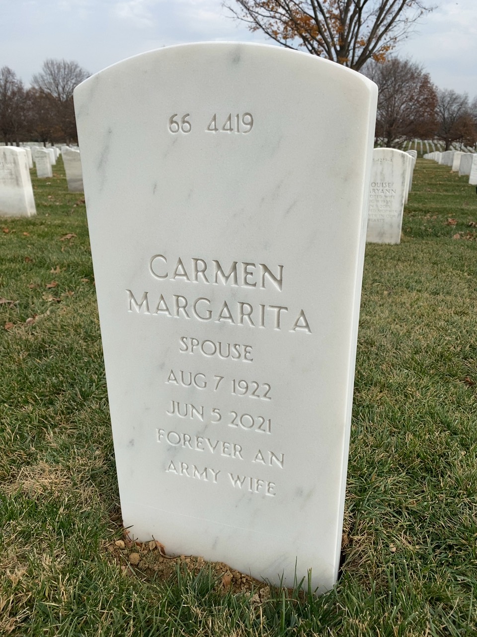 Back of headstone — Robert Stohlman