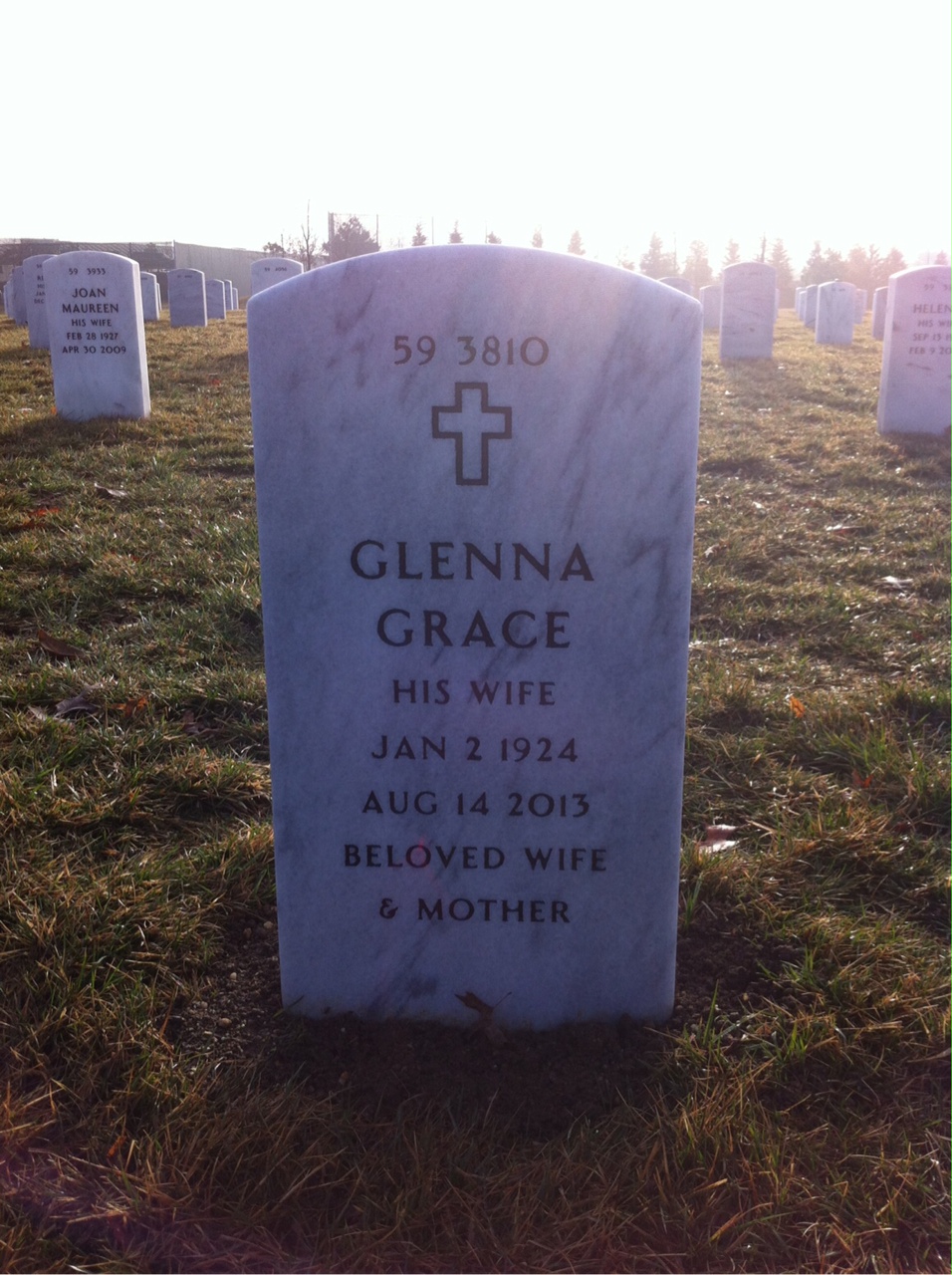 Back of headstone — Kurt Fischman