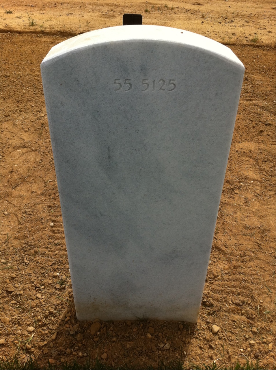 Back of headstone — Terry Glenn Wilson