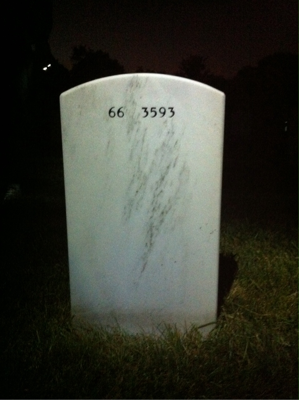 Back of headstone — Joseph Folz