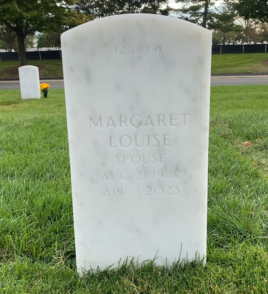 Back of headstone — Thomas Patrick Carney