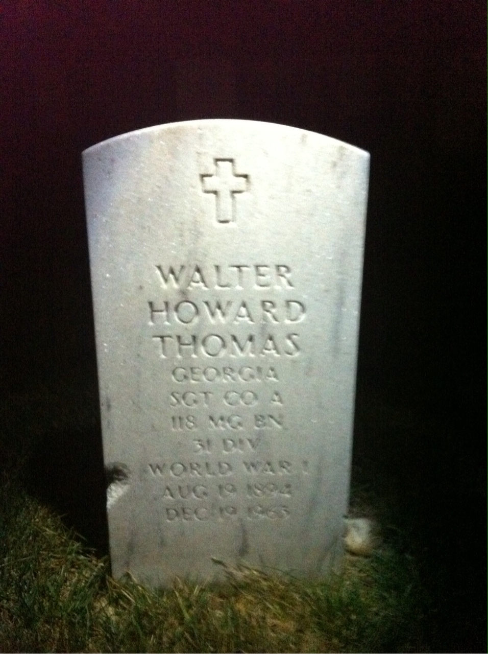 Walter M Thomas