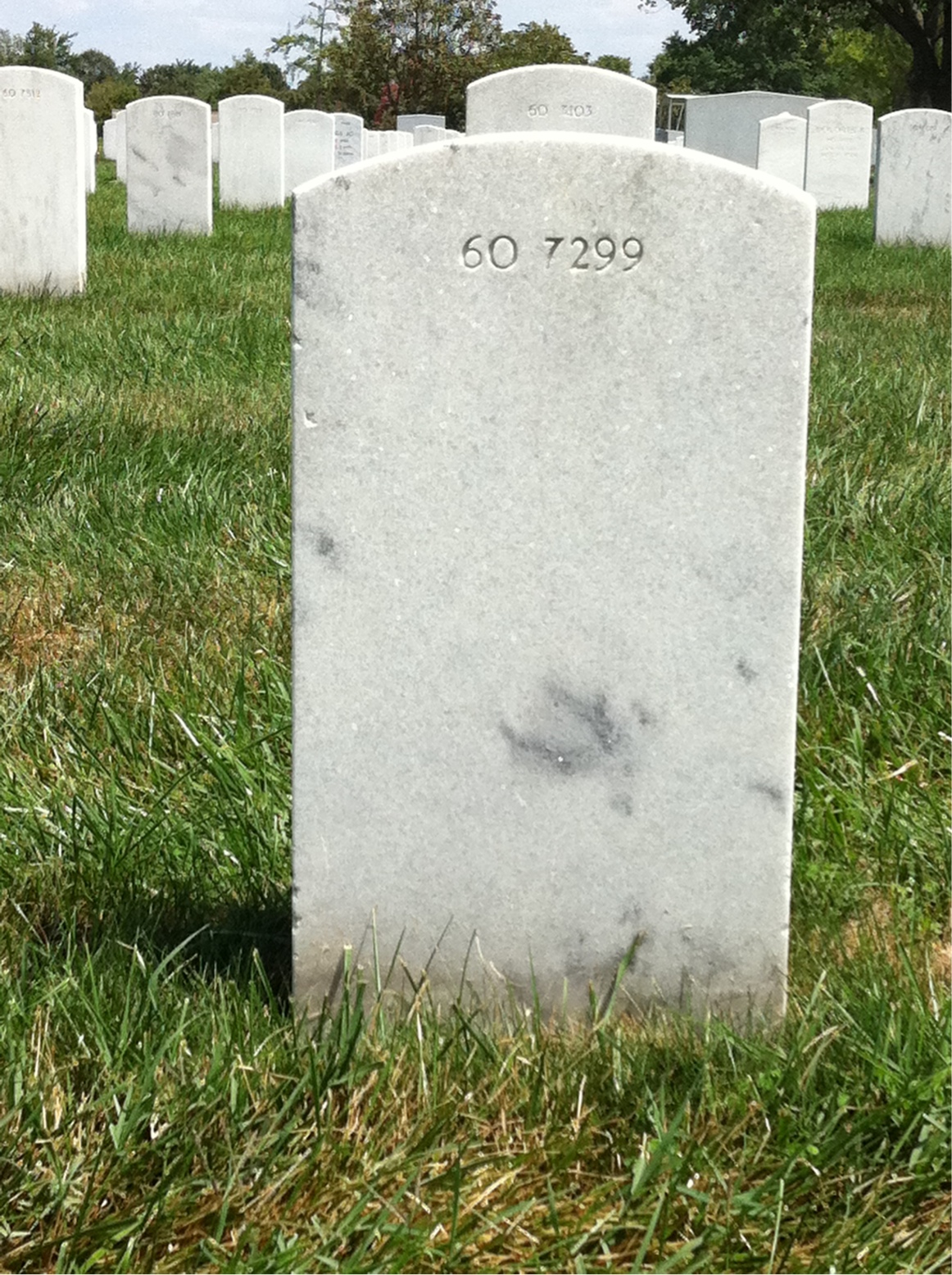 Back of headstone — Burkhardt Ahlf