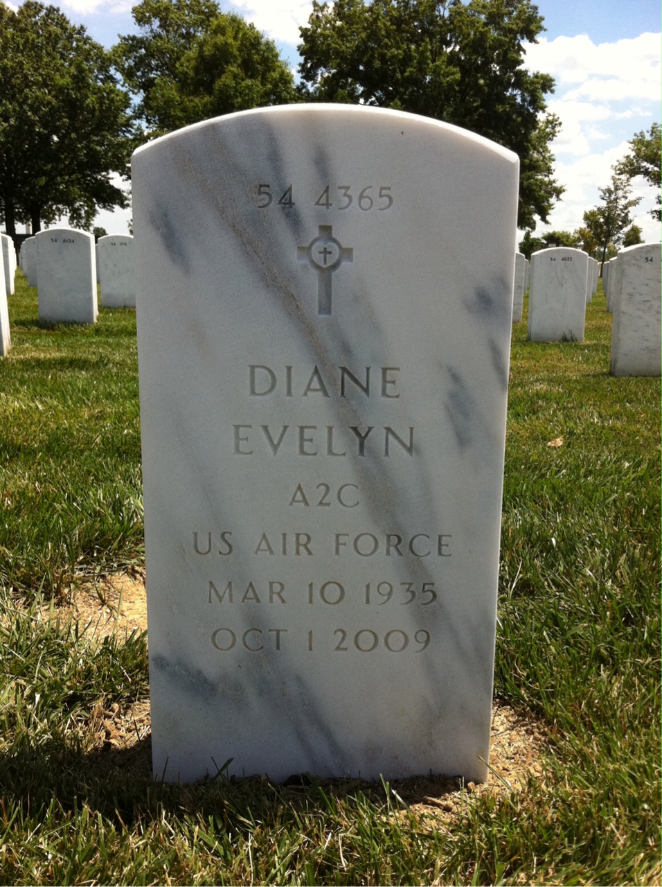 Back of headstone — Gordon Franklin