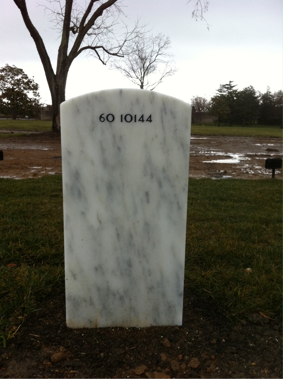 Back of headstone — Keith Raymond Hanson