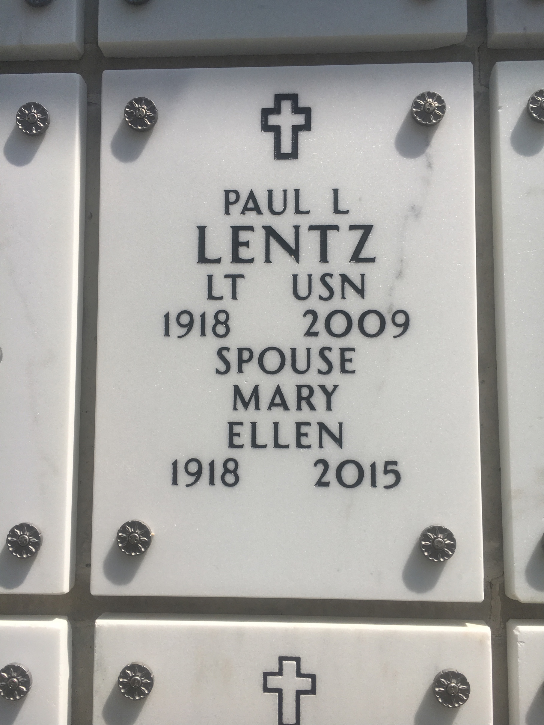 Paul L Lentz