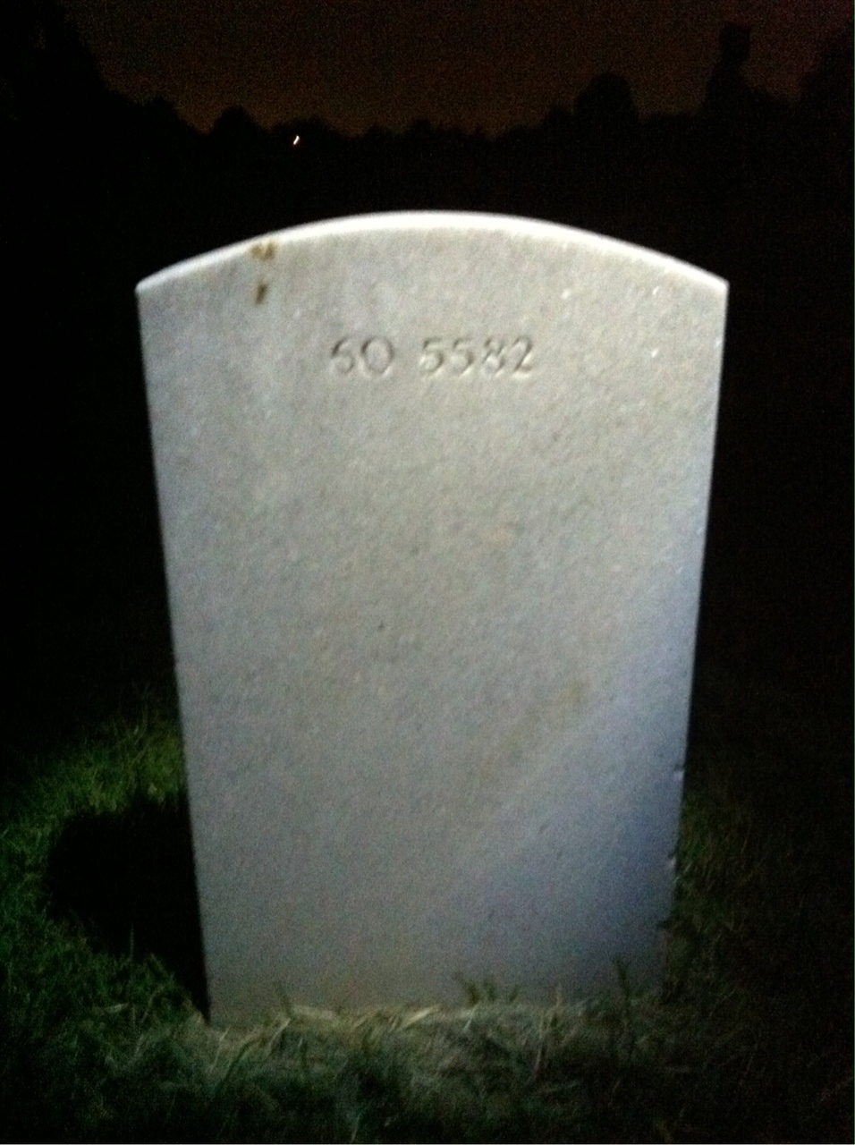 Back of headstone — James Annan