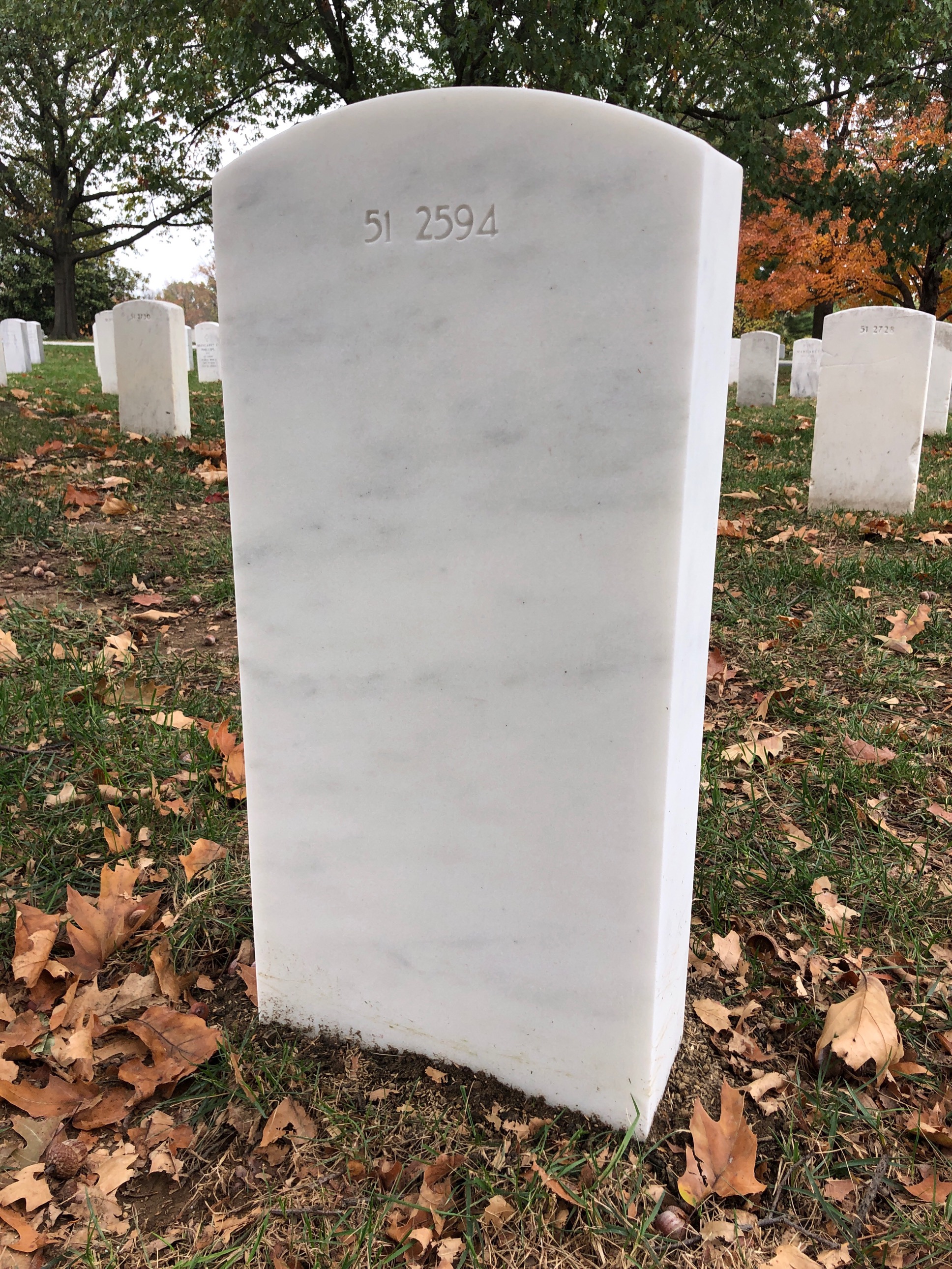 Back of headstone — Andris Donis