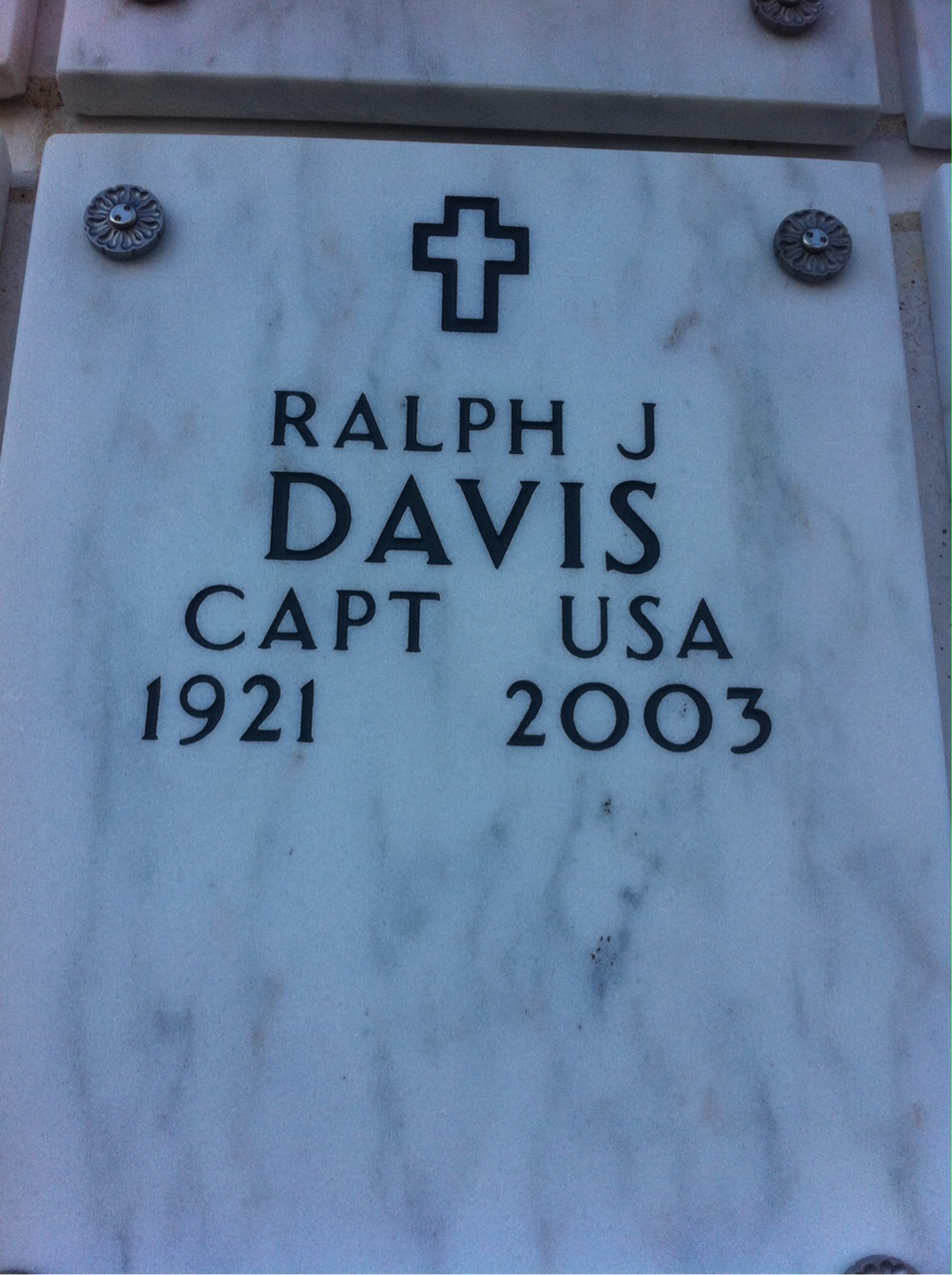 Ralph J Davis