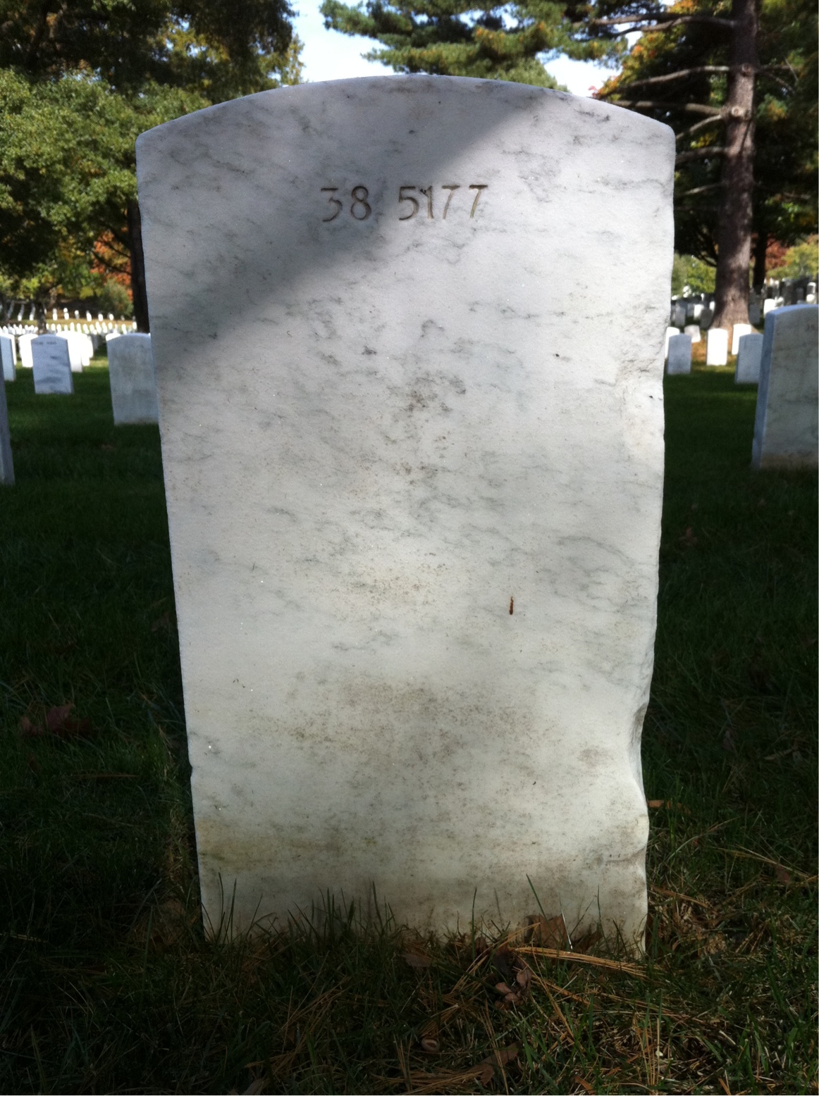 Back of headstone — Elsie Crockett
