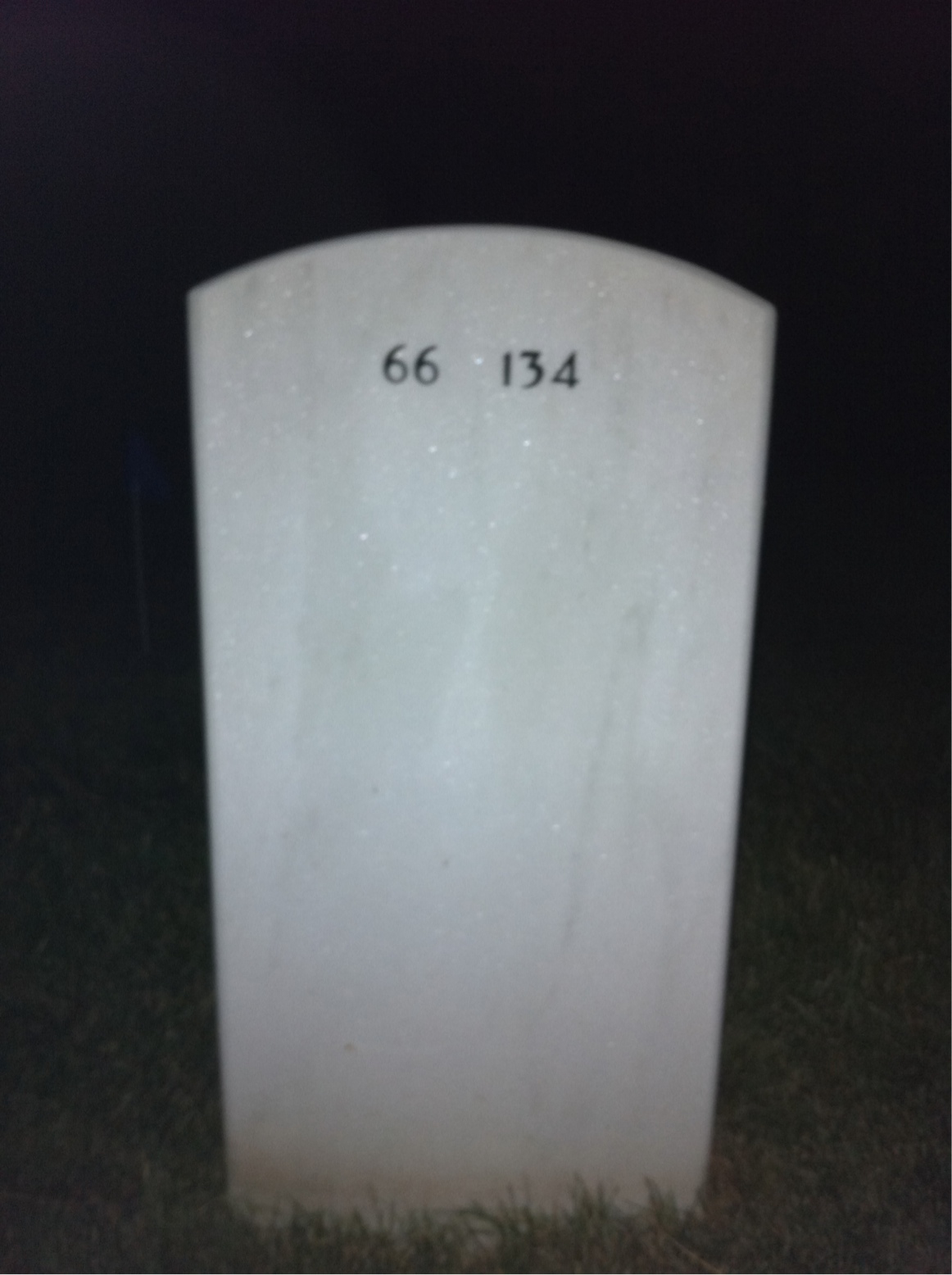 Back of headstone — Nicanor Tamayo