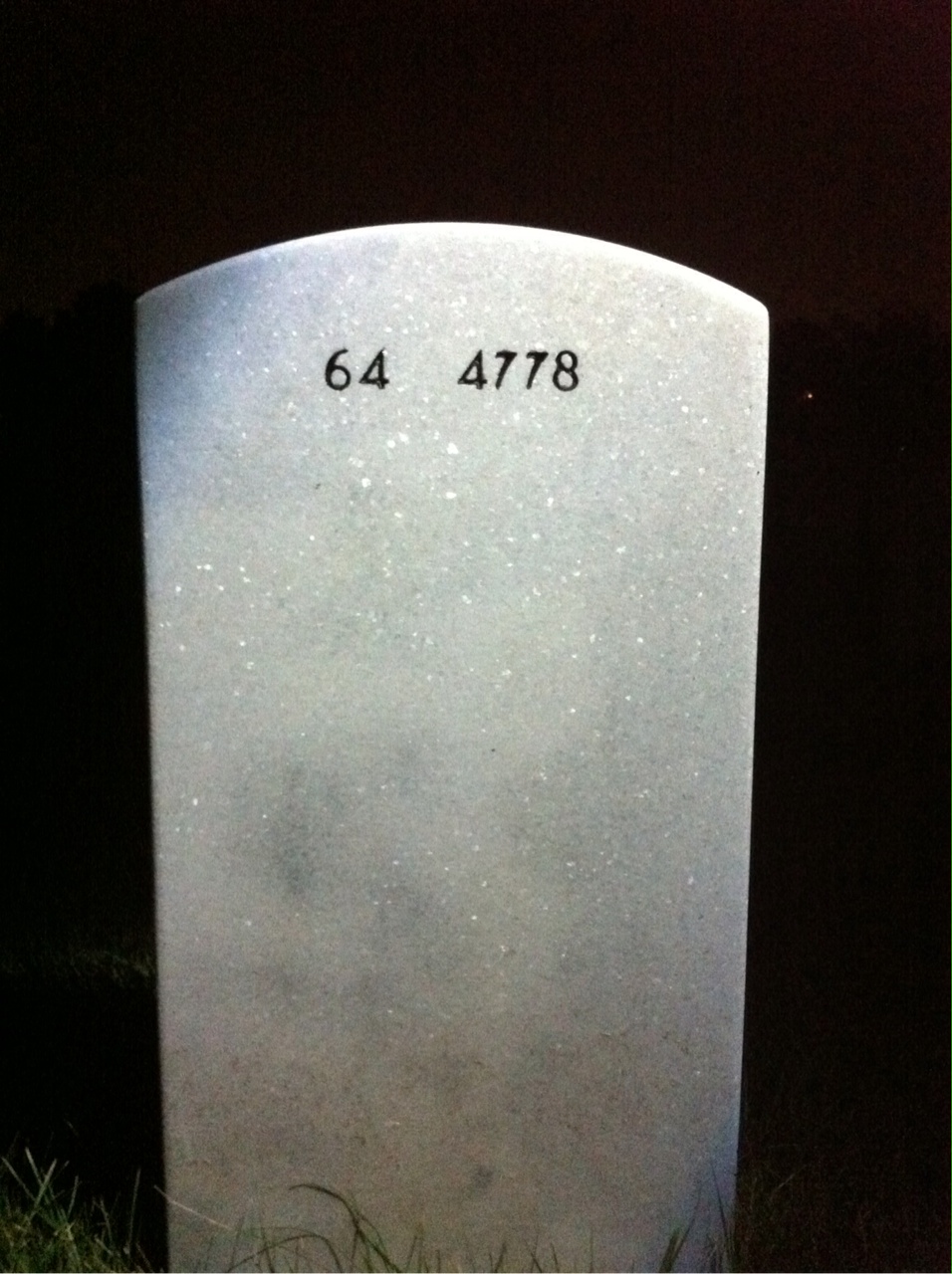Back of headstone — Jimmie Rogers