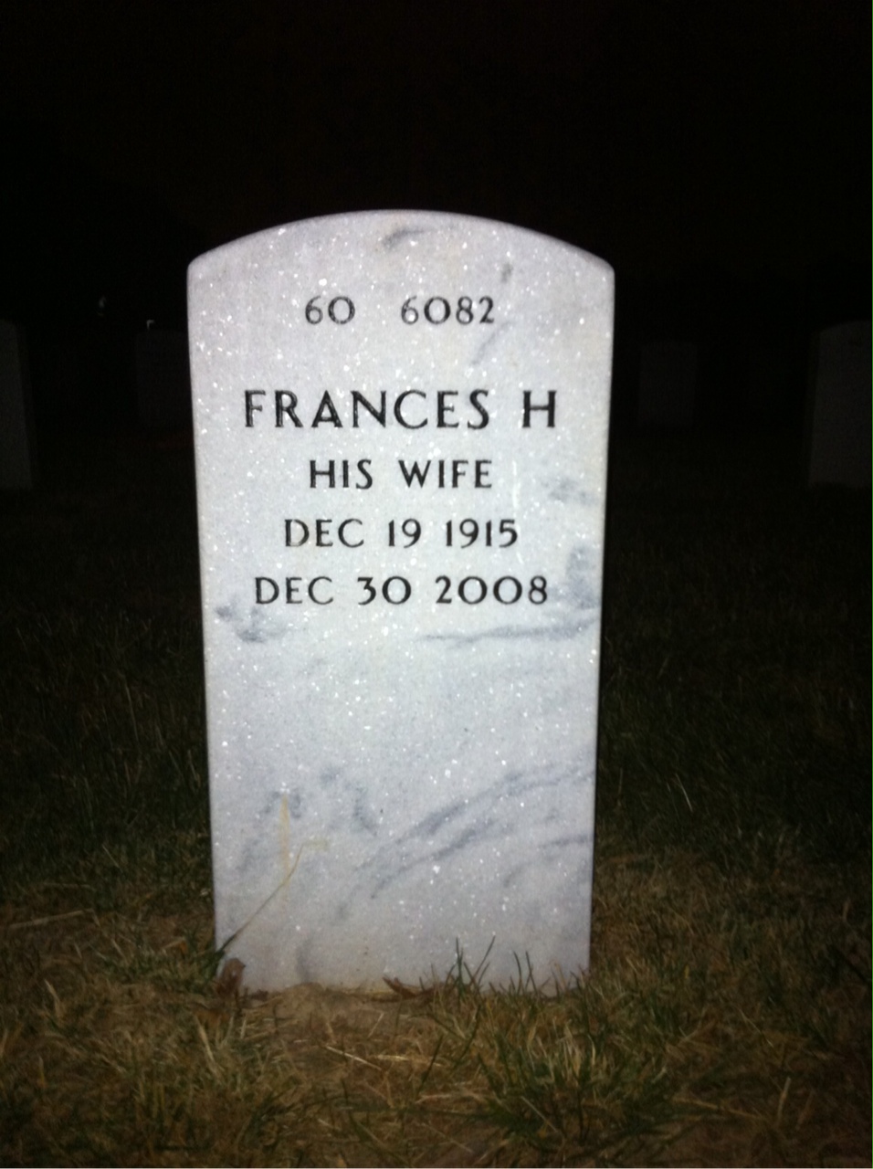 Back of headstone — Daniel Moore