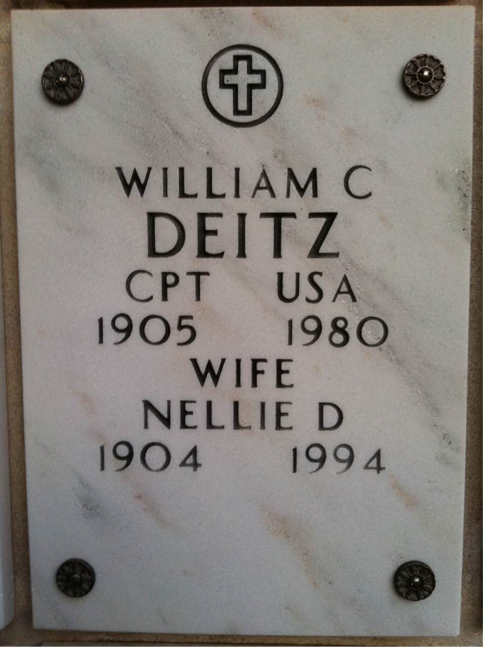 William C Deitz