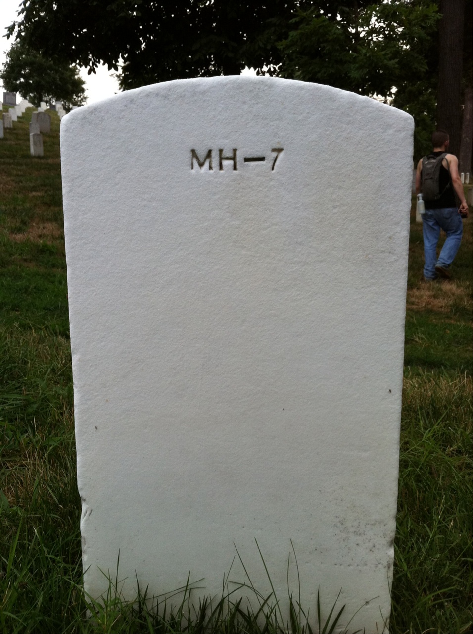 Headstone of Carl John Laker