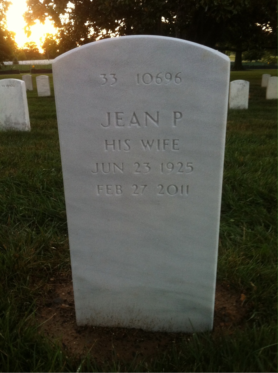 Back of headstone — James Guthrie