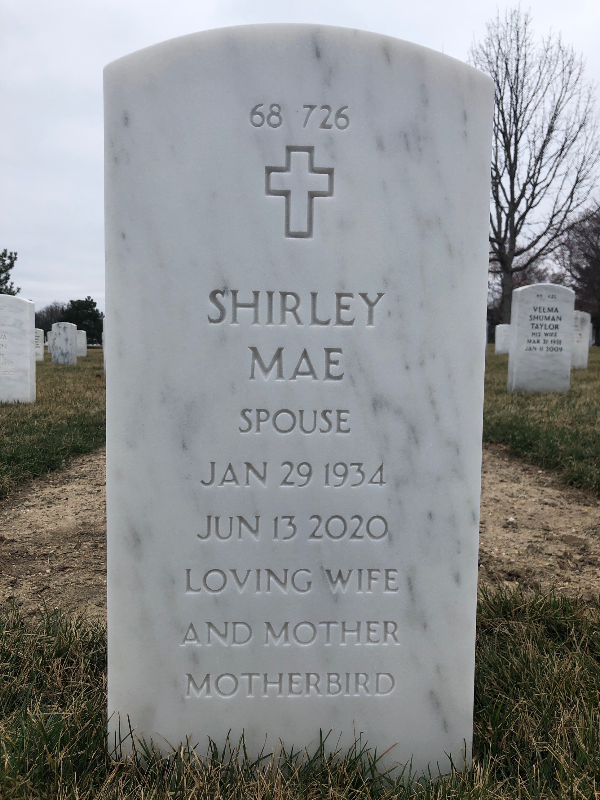 Back of headstone — Stephen Lowe