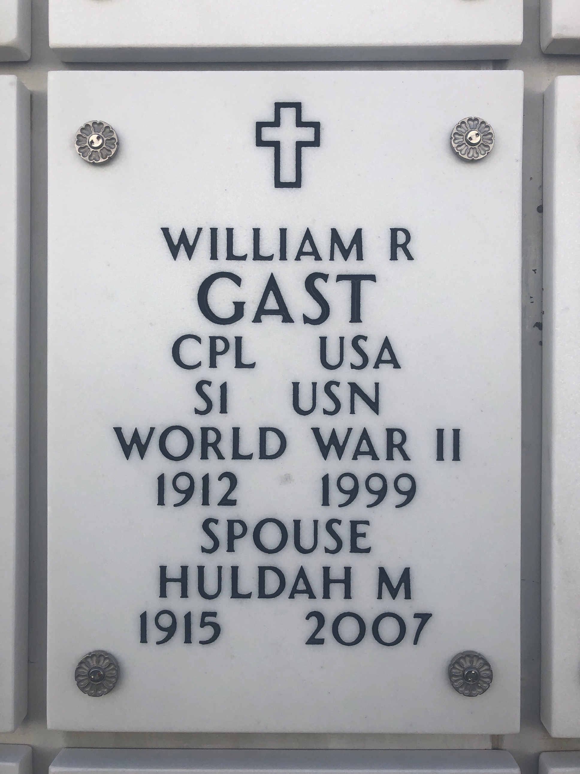 William R Gast