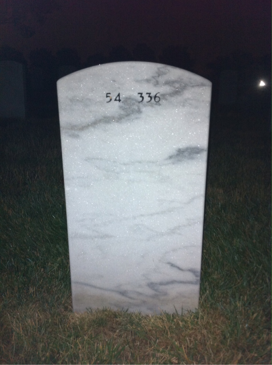 Back of headstone — Joseph Coyle