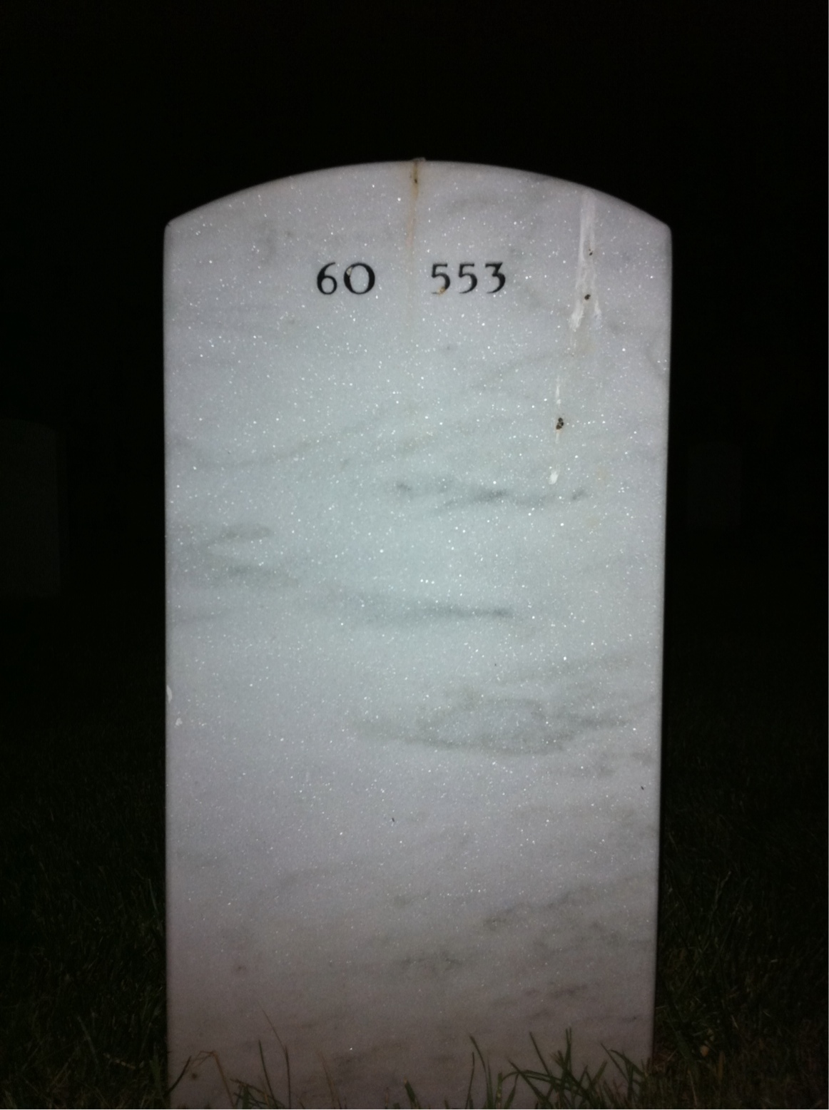 Back of headstone — Robert Wickham