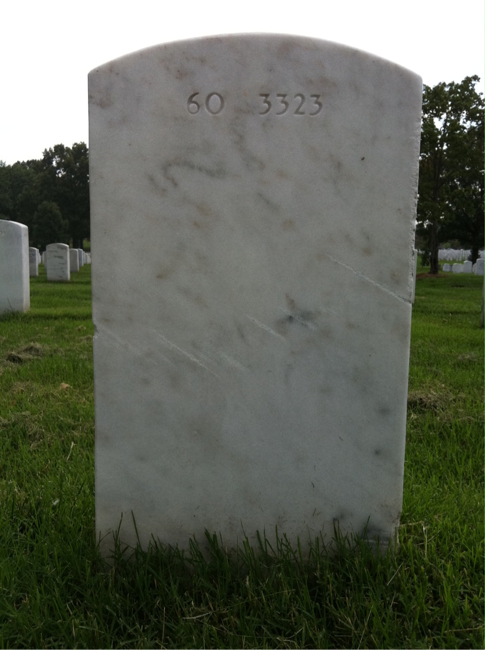 Back of headstone — Edith Bailey