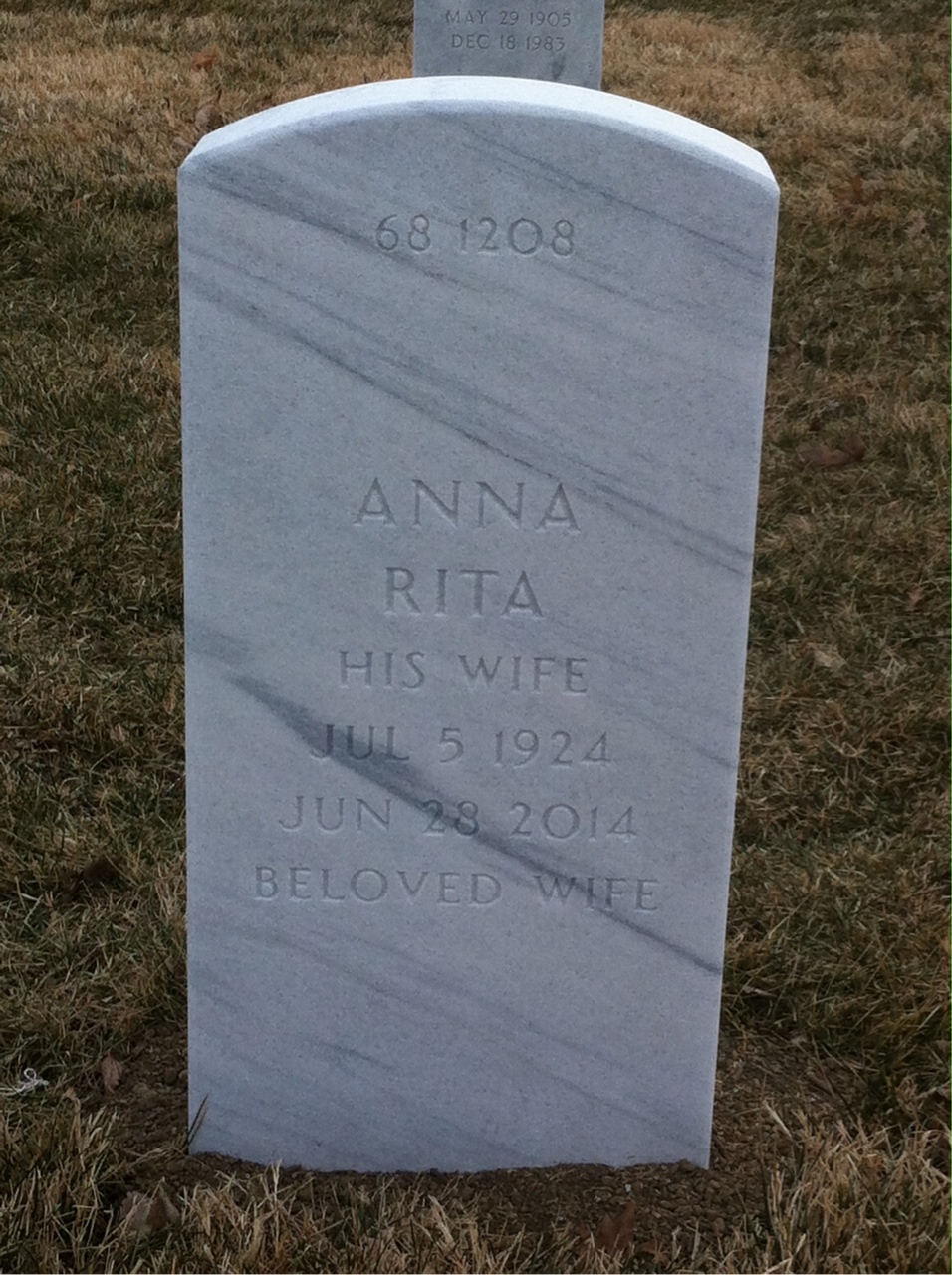 Back of headstone — Alfonso Gil