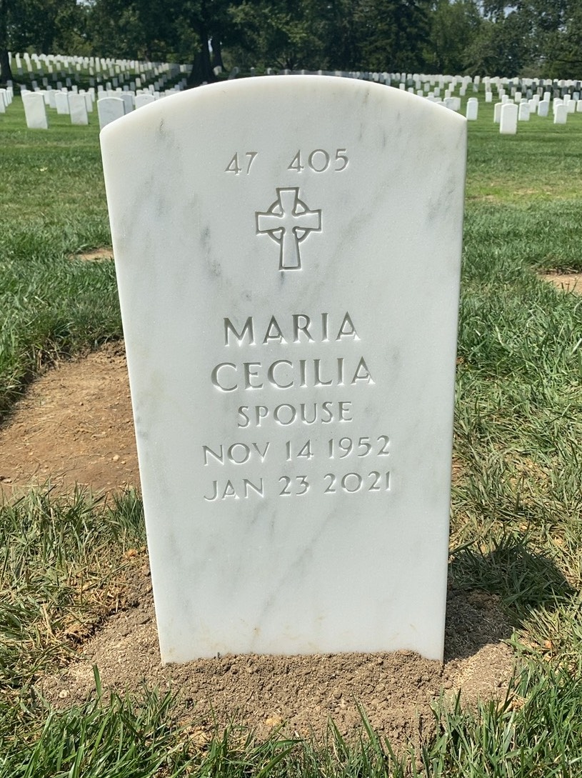Back of headstone — Stephen Paul Smith