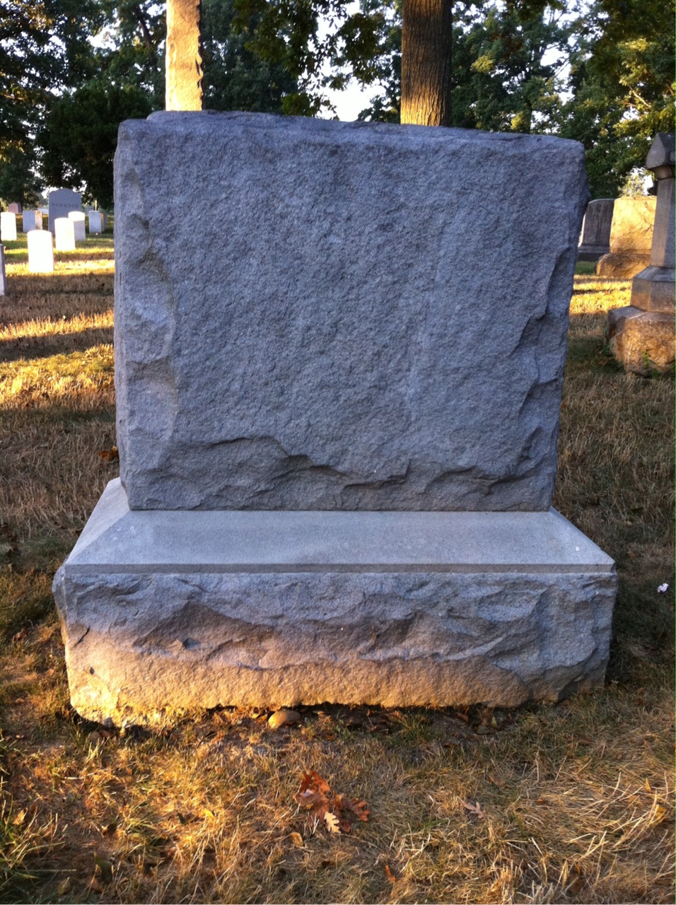 Headstone of James J. Purman