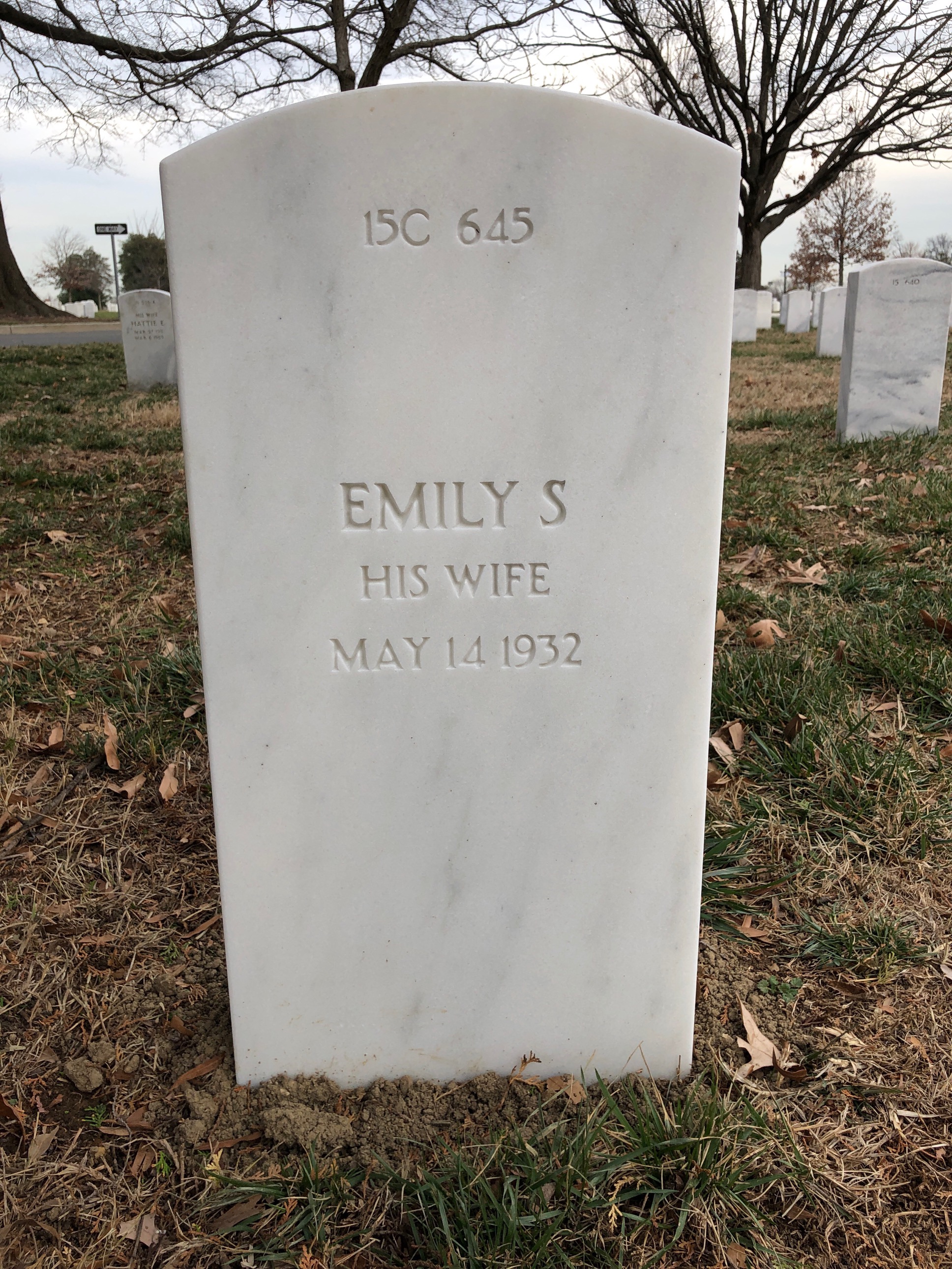 Back of headstone — Owen Mulligan