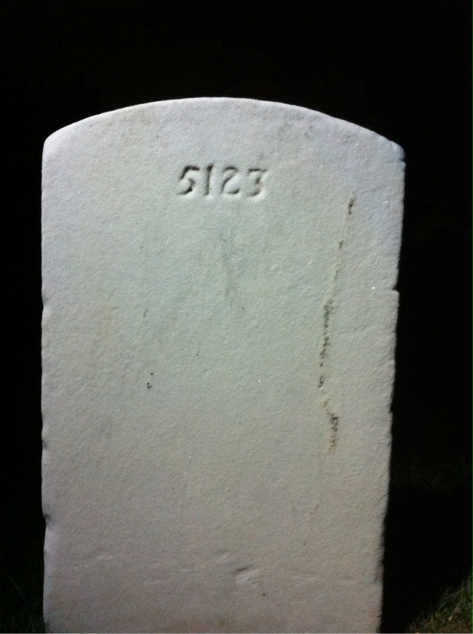 Back of headstone — Kiyoshi Murakami