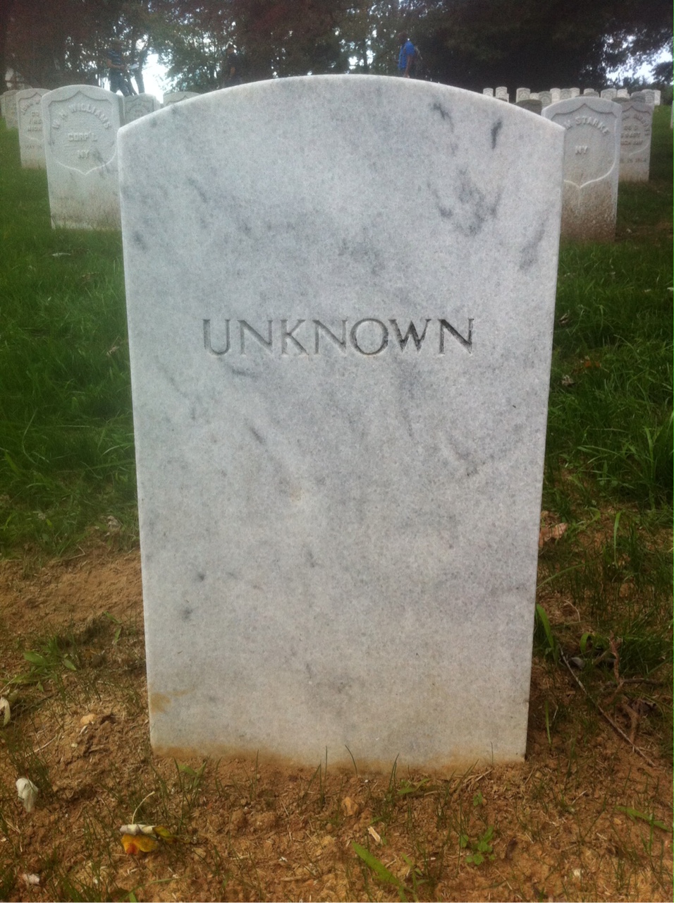 Headstone of Unknown Unknown