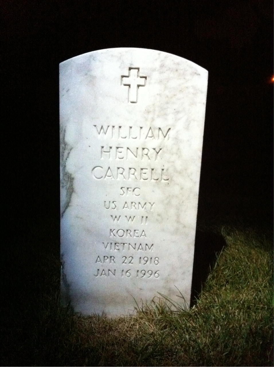 William H Carrell