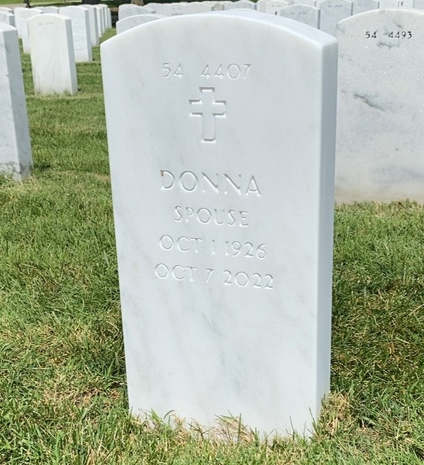 Back of headstone — Alexander Montgomery