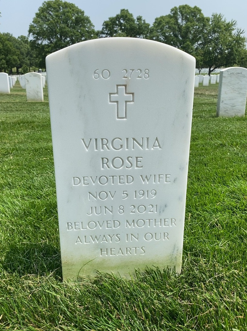 Back of headstone — Jesse Moorefield