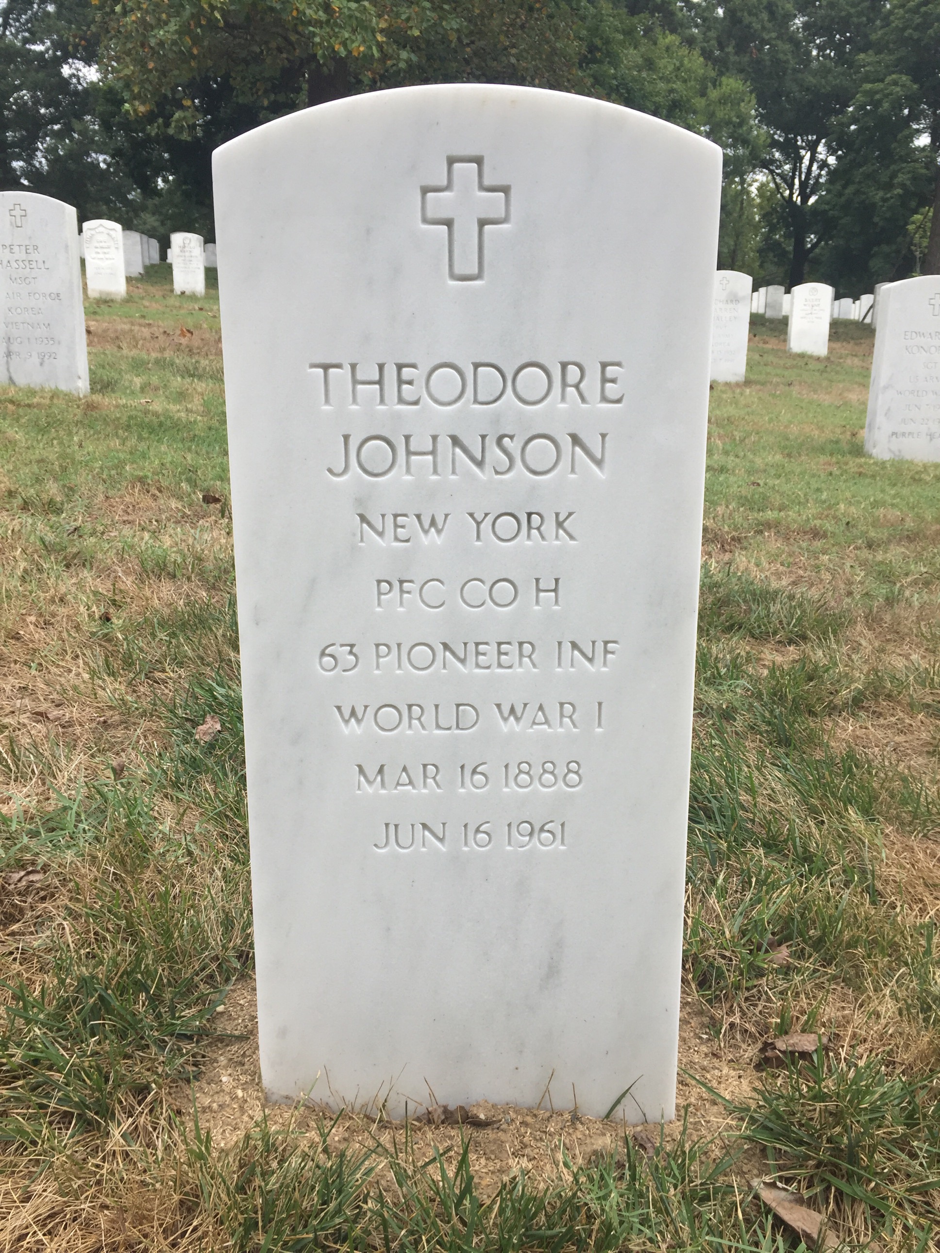 Theodore O Johnson