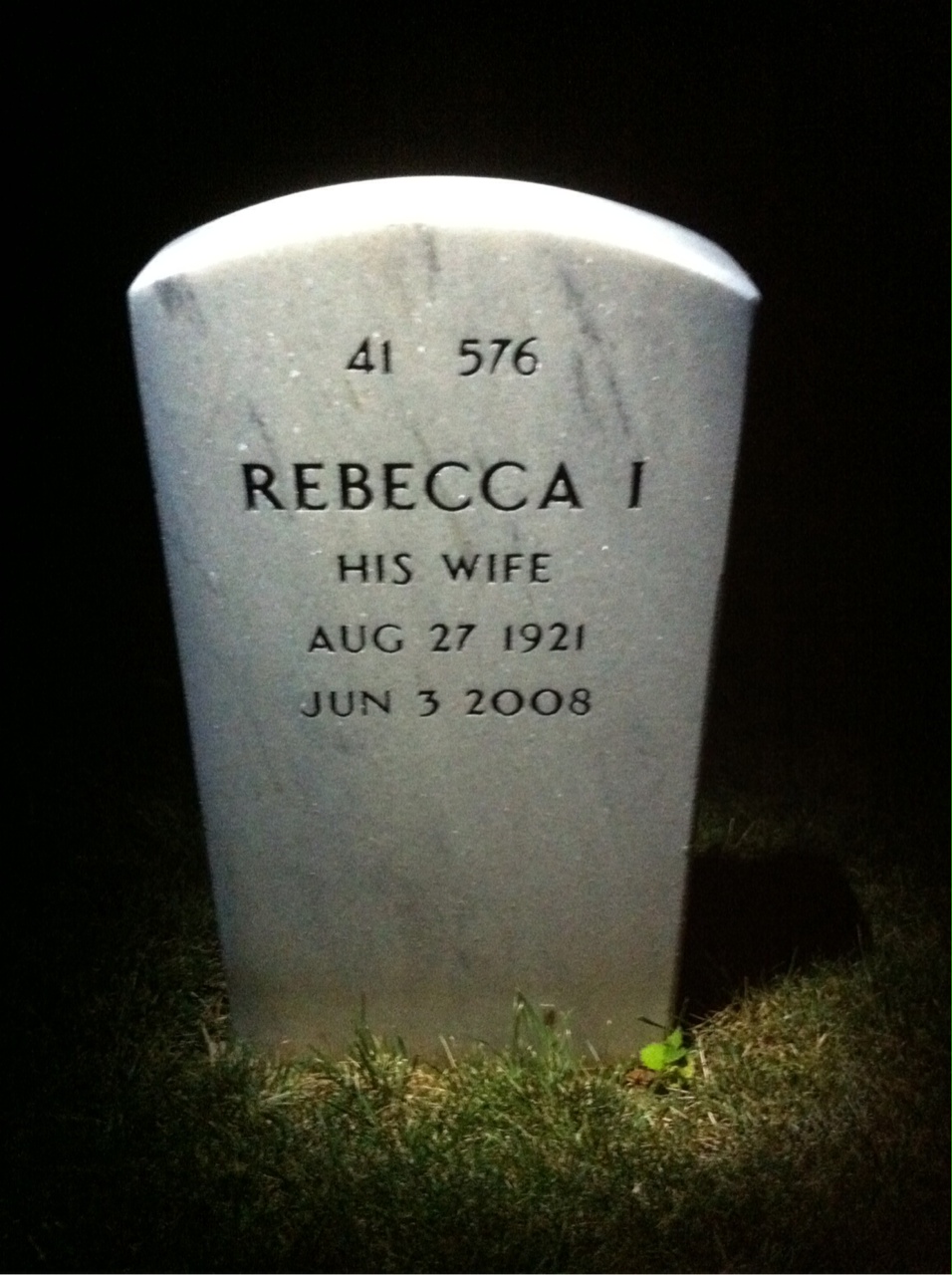 Back of headstone — Edward Turner