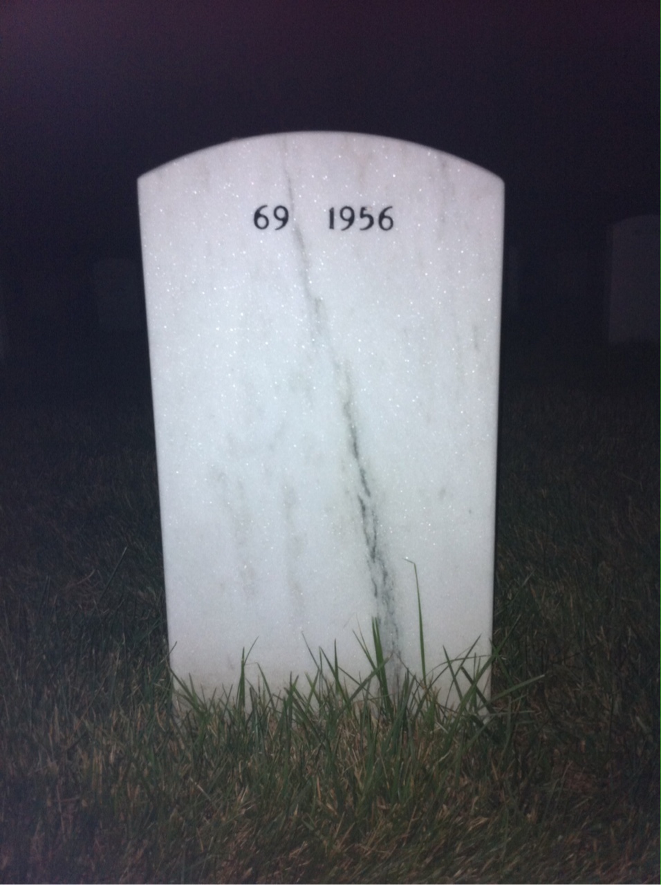 Back of headstone — Robert Wadsworth