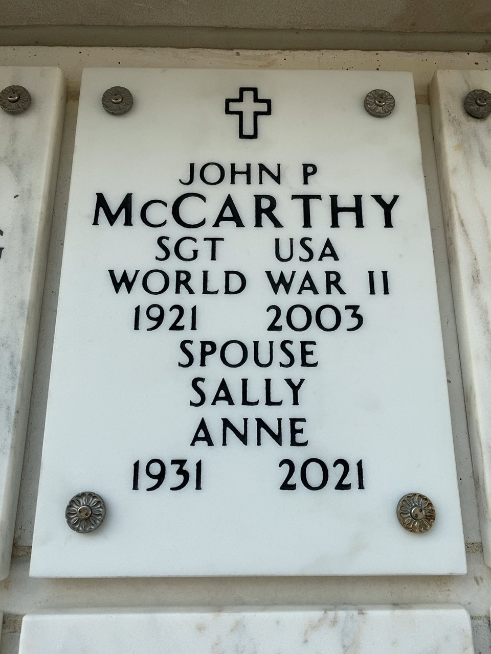 John P Mccarthy