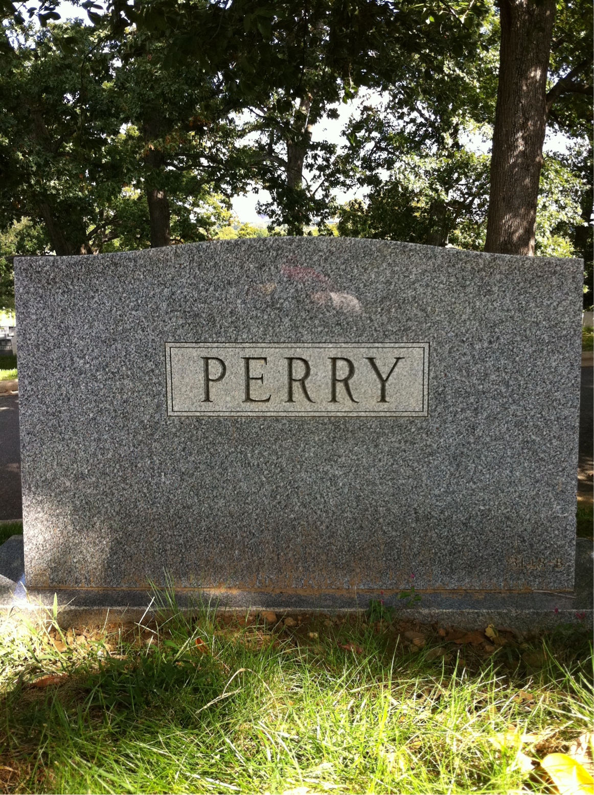 Headstone of George Everett Perry III